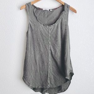 Anthropologie Pure + Good Gray Casual Tank
